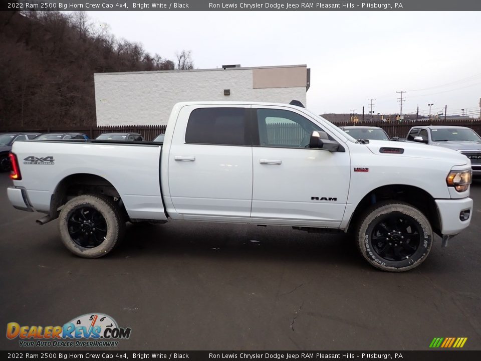 2022 Ram 2500 Big Horn Crew Cab 4x4 Bright White / Black Photo #7