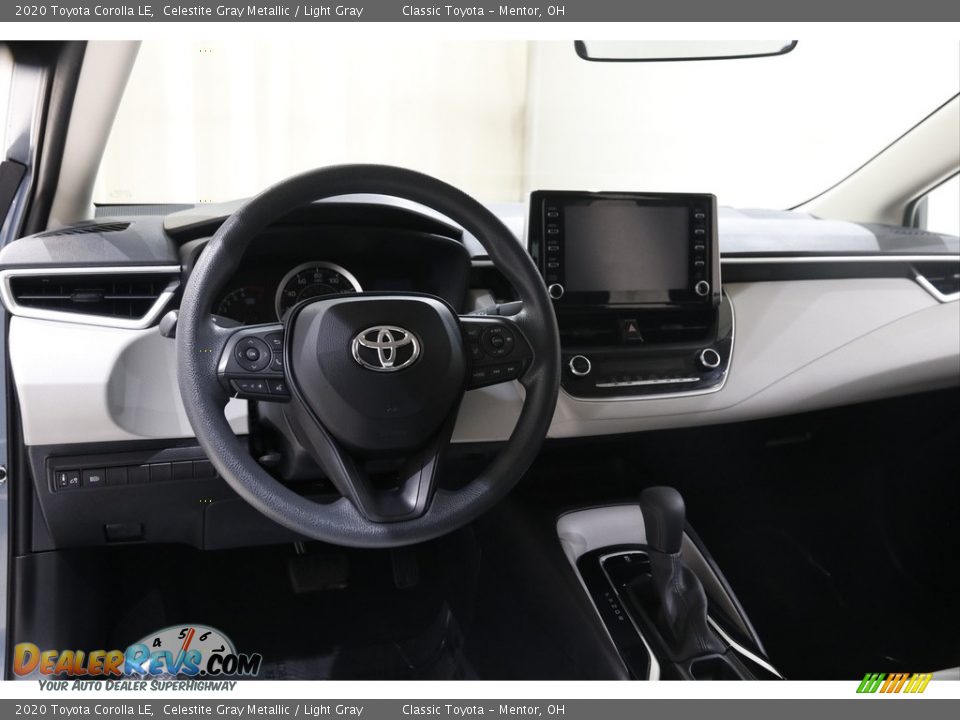 2020 Toyota Corolla LE Celestite Gray Metallic / Light Gray Photo #6