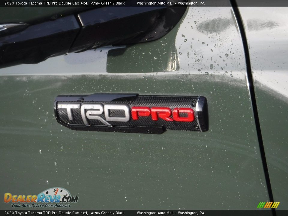 2020 Toyota Tacoma TRD Pro Double Cab 4x4 Army Green / Black Photo #13
