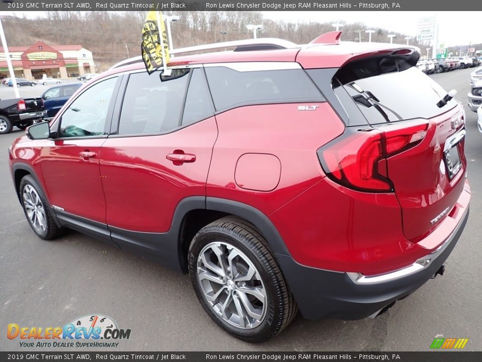 2019 GMC Terrain SLT AWD Red Quartz Tintcoat / Jet Black Photo #3