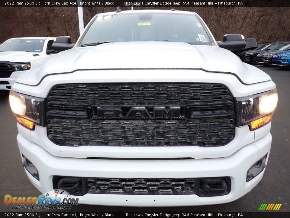 2022 Ram 2500 Big Horn Crew Cab 4x4 Bright White / Black Photo #9