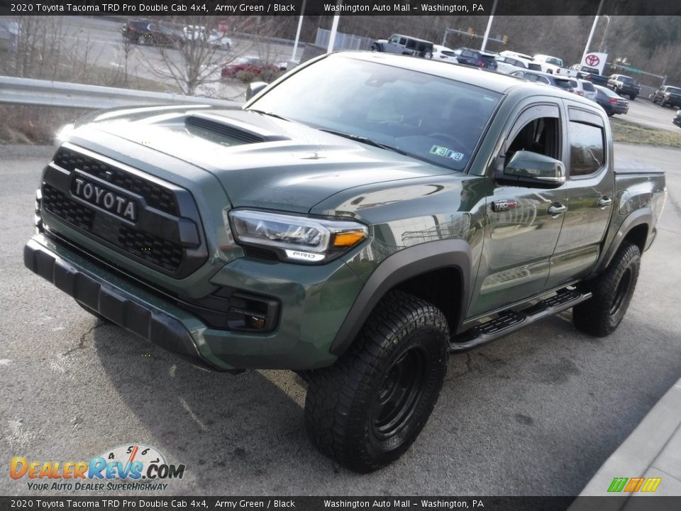 2020 Toyota Tacoma TRD Pro Double Cab 4x4 Army Green / Black Photo #15