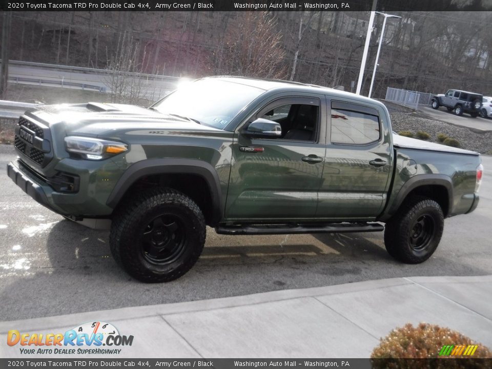 2020 Toyota Tacoma TRD Pro Double Cab 4x4 Army Green / Black Photo #16