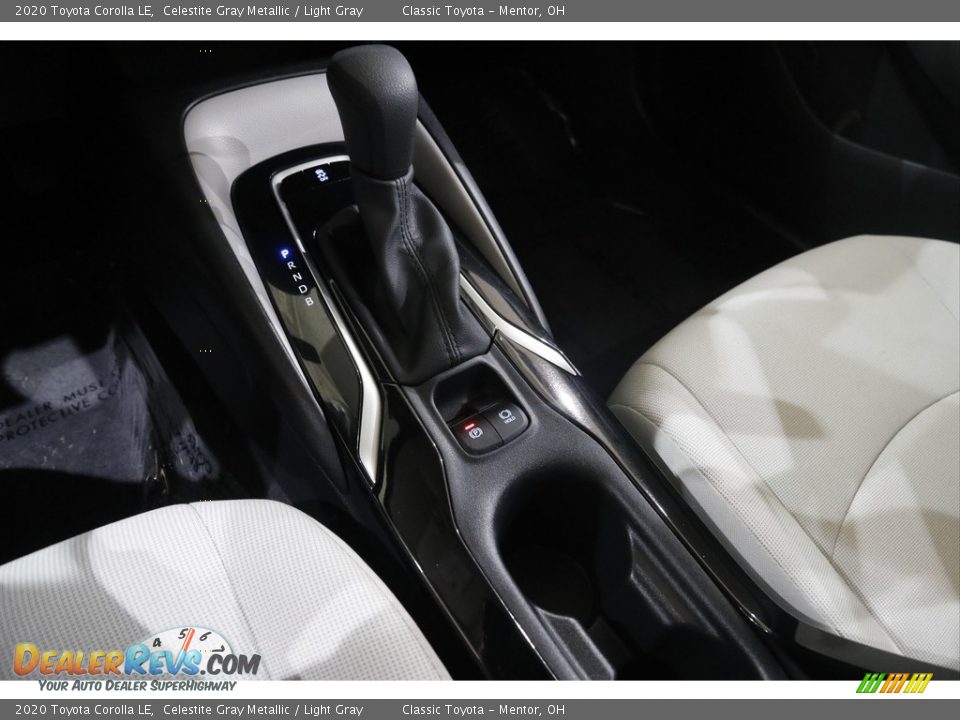 2020 Toyota Corolla LE Celestite Gray Metallic / Light Gray Photo #12