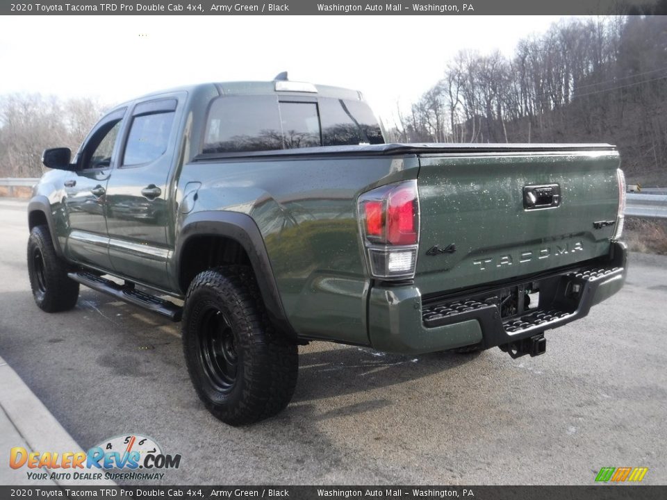 2020 Toyota Tacoma TRD Pro Double Cab 4x4 Army Green / Black Photo #17