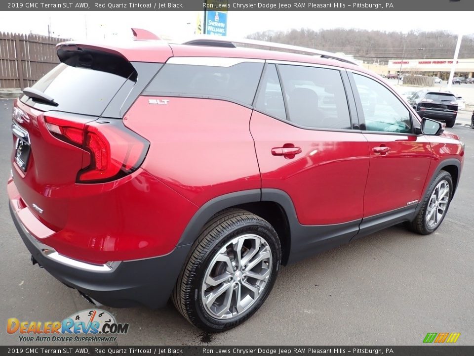 2019 GMC Terrain SLT AWD Red Quartz Tintcoat / Jet Black Photo #6