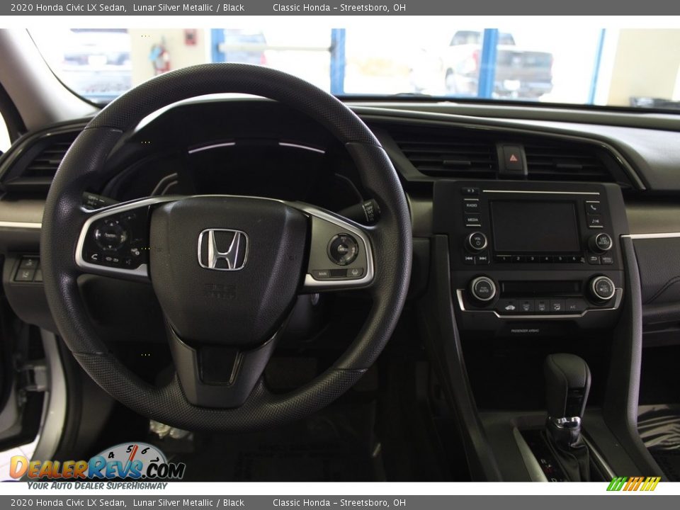 2020 Honda Civic LX Sedan Lunar Silver Metallic / Black Photo #18