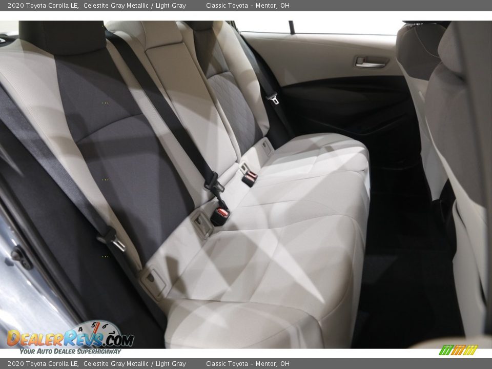 2020 Toyota Corolla LE Celestite Gray Metallic / Light Gray Photo #14