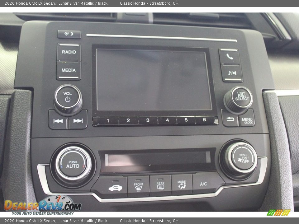 2020 Honda Civic LX Sedan Lunar Silver Metallic / Black Photo #20
