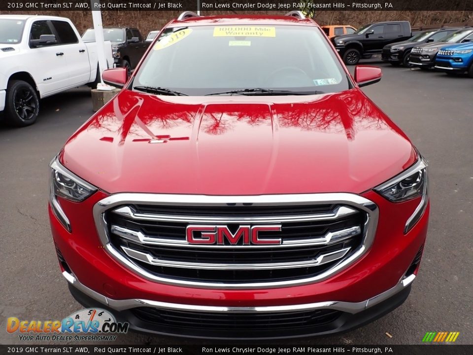 2019 GMC Terrain SLT AWD Red Quartz Tintcoat / Jet Black Photo #9