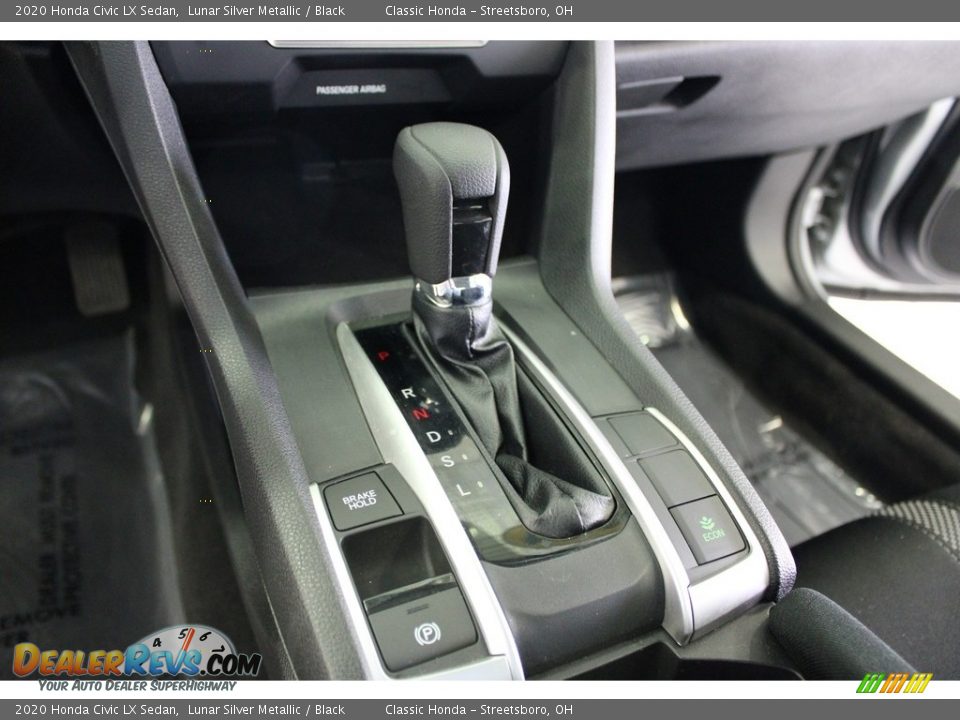 2020 Honda Civic LX Sedan Lunar Silver Metallic / Black Photo #21