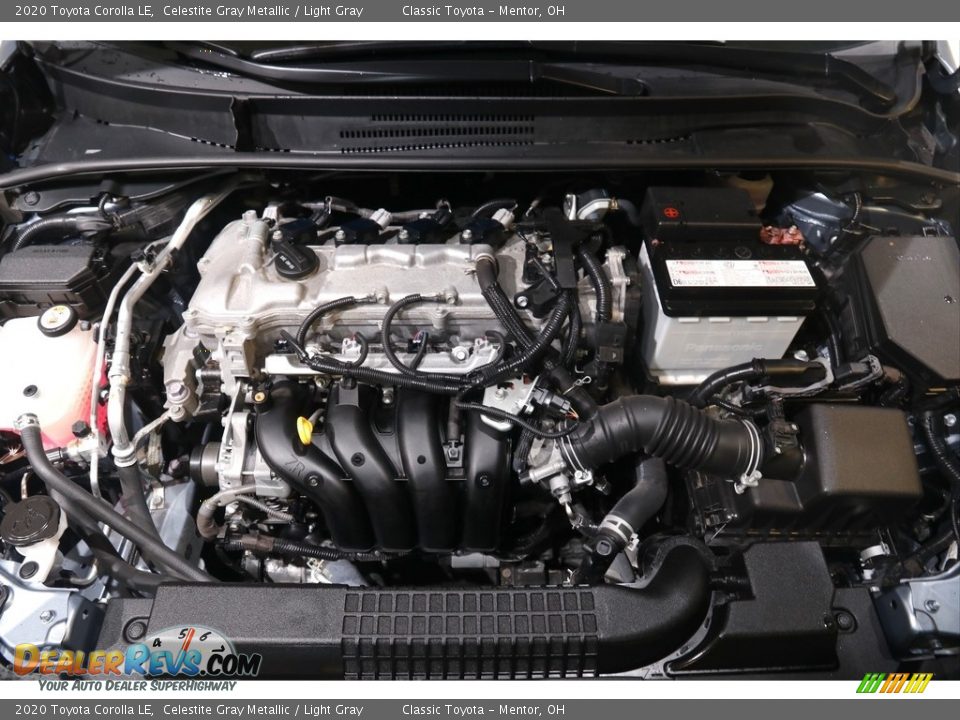 2020 Toyota Corolla LE Celestite Gray Metallic / Light Gray Photo #17