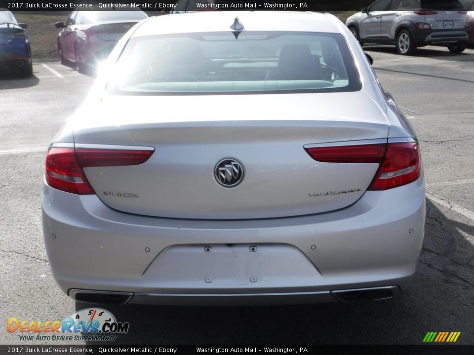 2017 Buick LaCrosse Essence Quicksilver Metallic / Ebony Photo #9