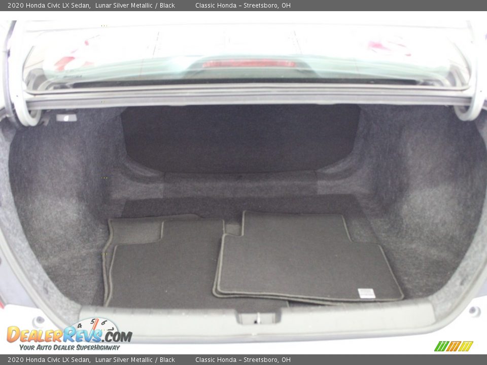 2020 Honda Civic LX Sedan Lunar Silver Metallic / Black Photo #29
