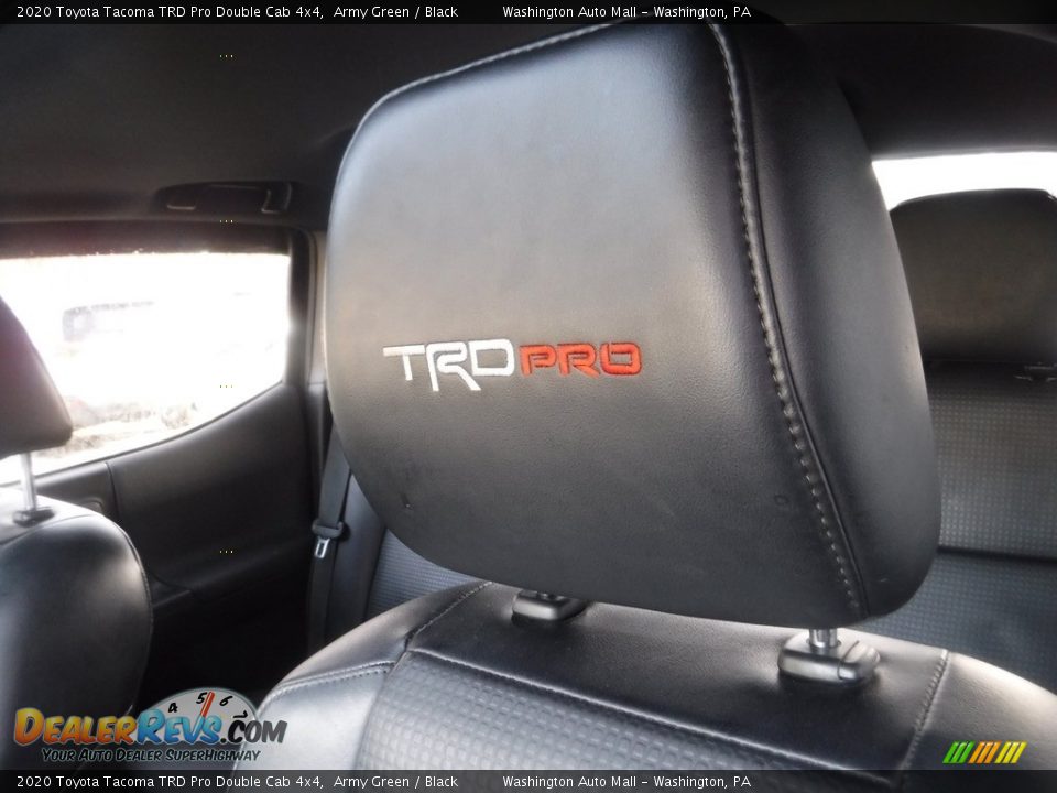 2020 Toyota Tacoma TRD Pro Double Cab 4x4 Army Green / Black Photo #28