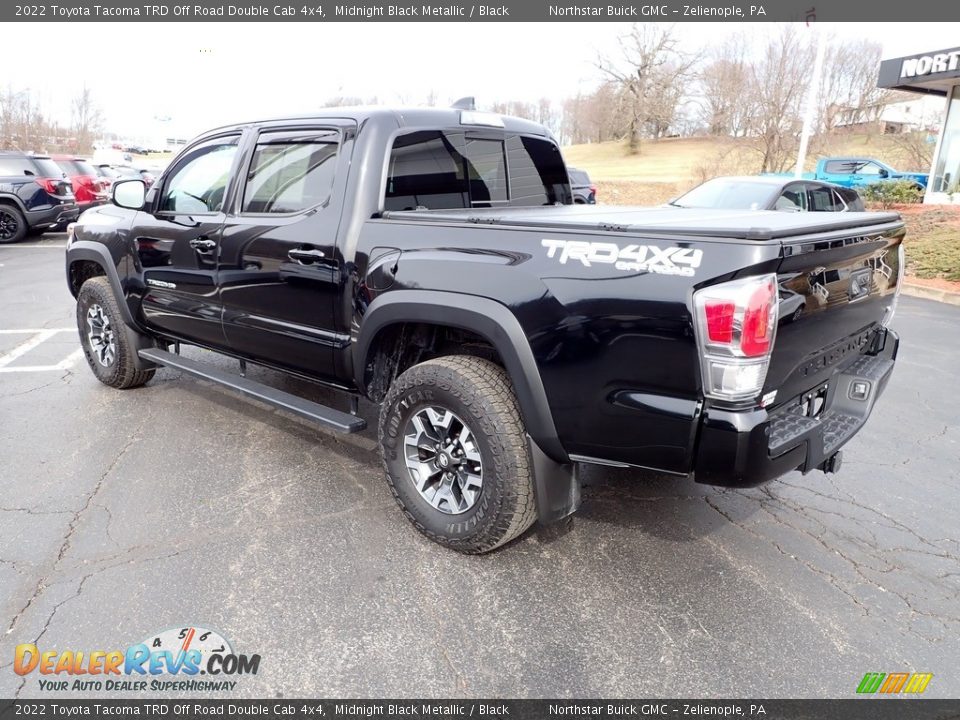 2022 Toyota Tacoma TRD Off Road Double Cab 4x4 Midnight Black Metallic / Black Photo #3