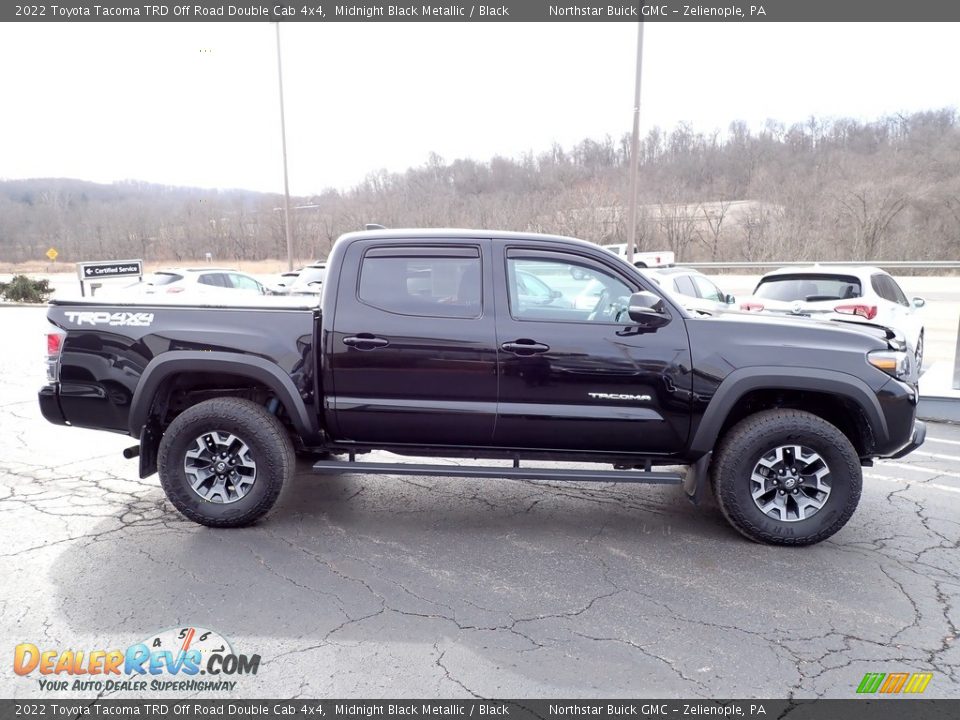 Midnight Black Metallic 2022 Toyota Tacoma TRD Off Road Double Cab 4x4 Photo #8