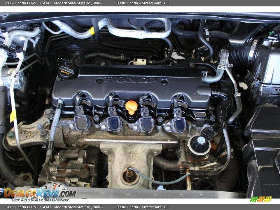 2019 Honda HR-V LX AWD Modern Steel Metallic / Black Photo #3