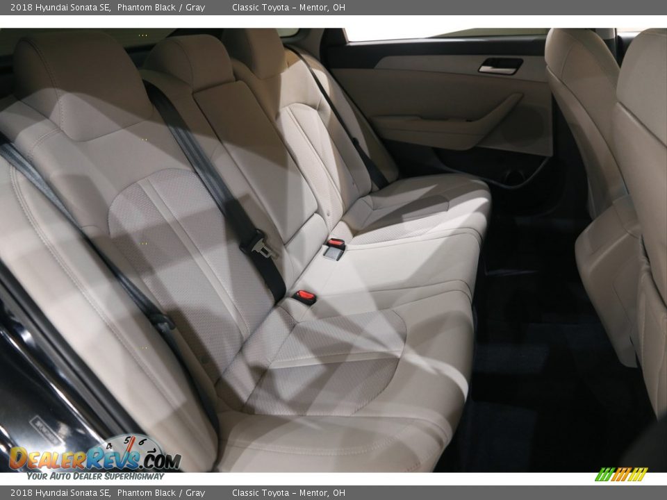 2018 Hyundai Sonata SE Phantom Black / Gray Photo #15