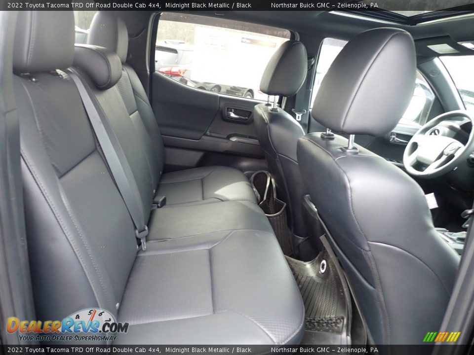 Rear Seat of 2022 Toyota Tacoma TRD Off Road Double Cab 4x4 Photo #16
