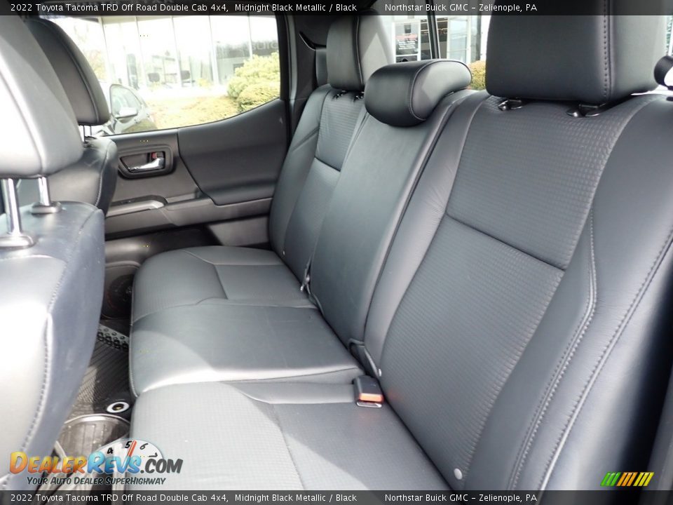 Rear Seat of 2022 Toyota Tacoma TRD Off Road Double Cab 4x4 Photo #18