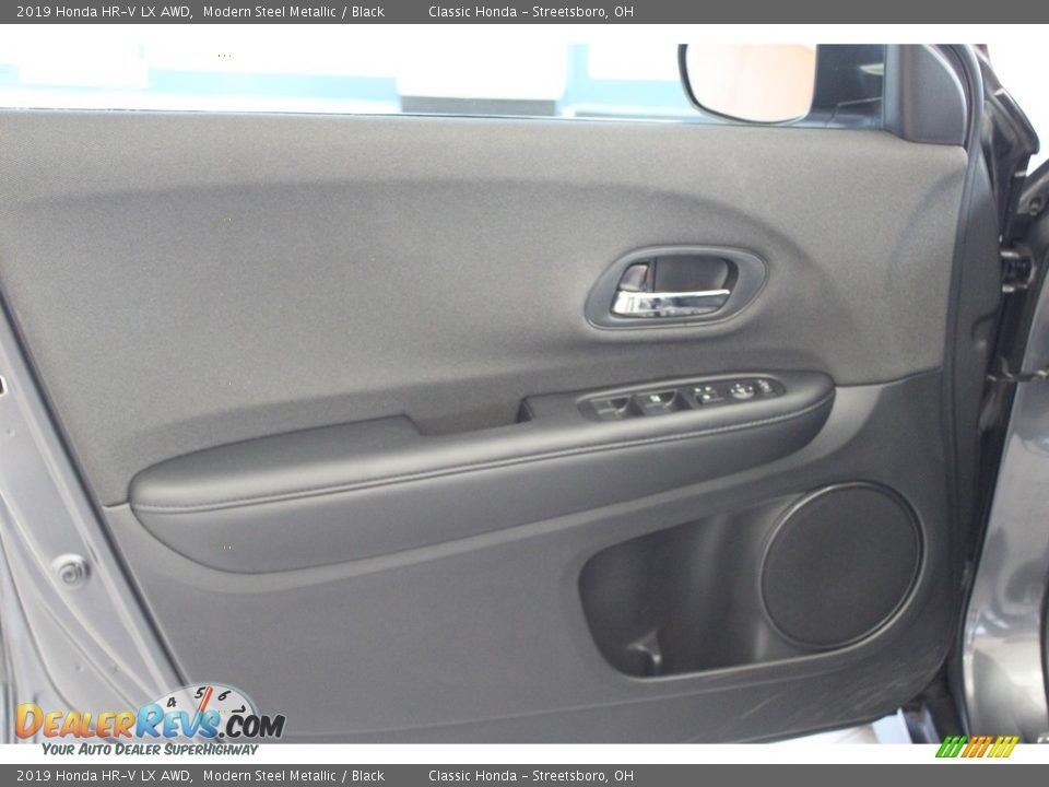 2019 Honda HR-V LX AWD Modern Steel Metallic / Black Photo #14