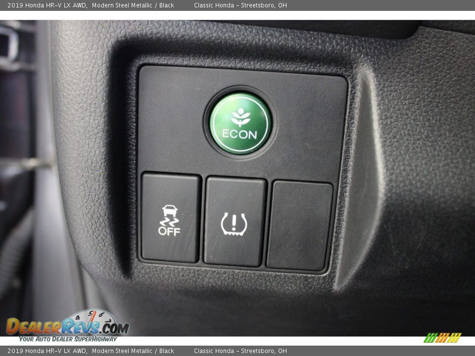 2019 Honda HR-V LX AWD Modern Steel Metallic / Black Photo #17