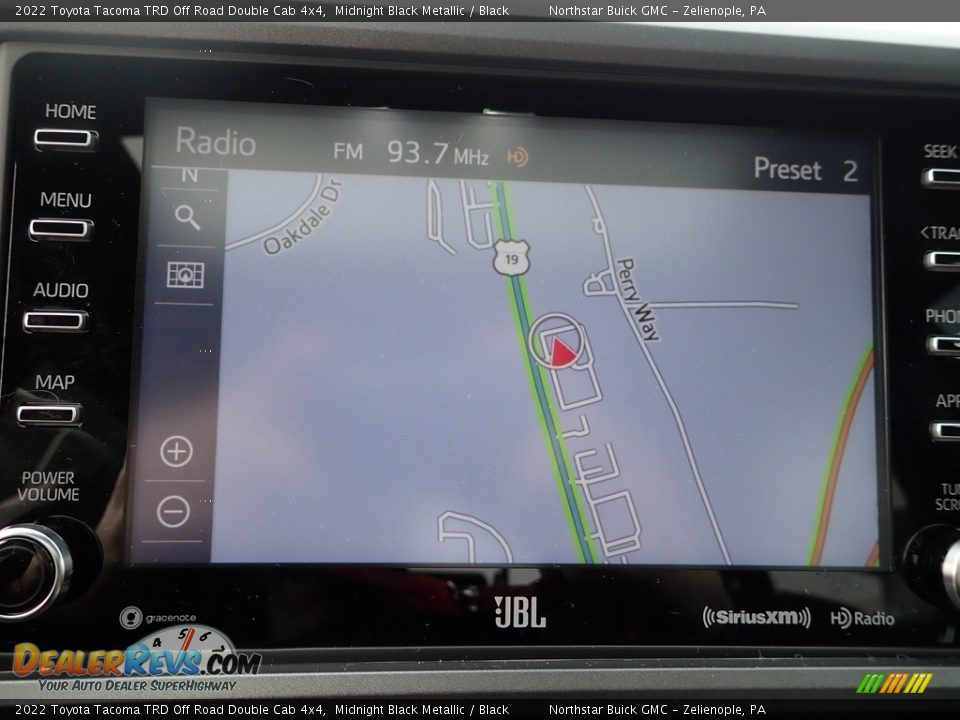 Navigation of 2022 Toyota Tacoma TRD Off Road Double Cab 4x4 Photo #24