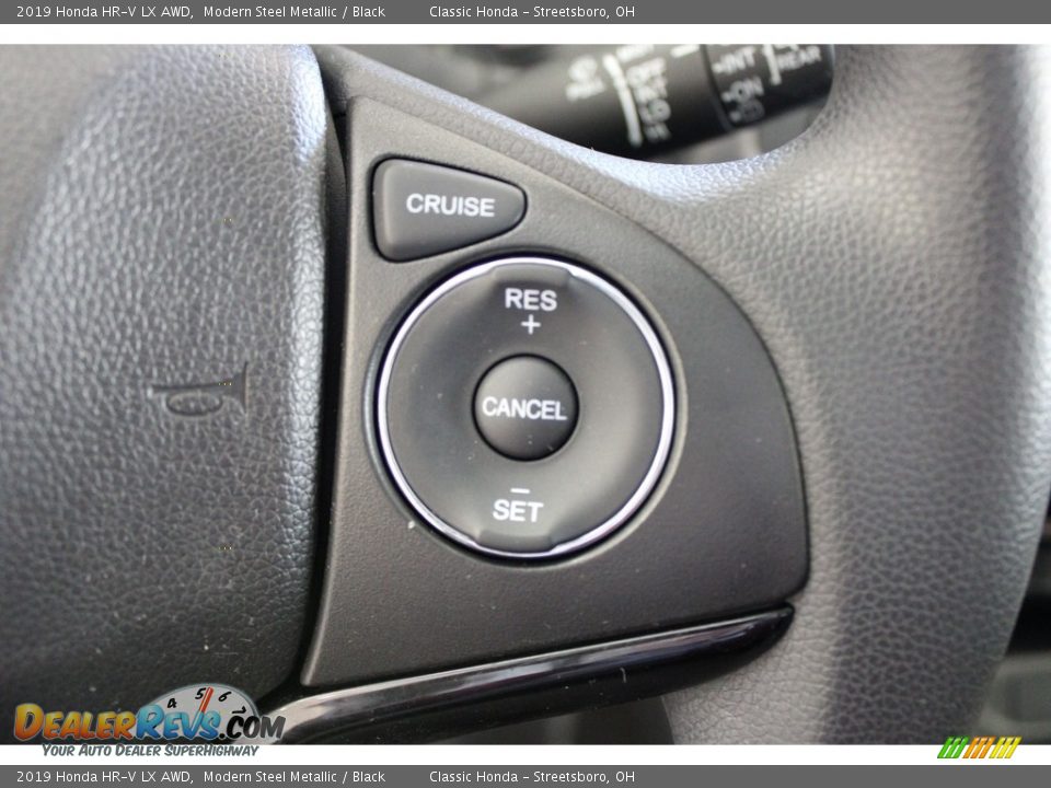 2019 Honda HR-V LX AWD Modern Steel Metallic / Black Photo #21