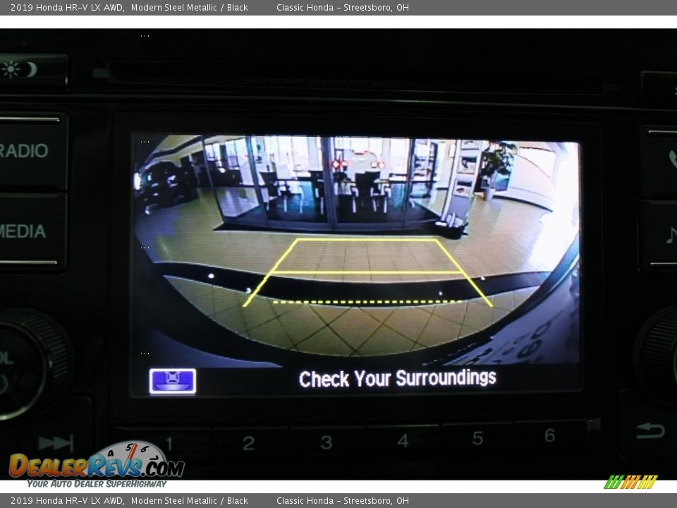 2019 Honda HR-V LX AWD Modern Steel Metallic / Black Photo #25