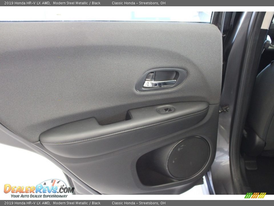 2019 Honda HR-V LX AWD Modern Steel Metallic / Black Photo #26