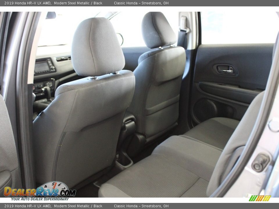 2019 Honda HR-V LX AWD Modern Steel Metallic / Black Photo #27