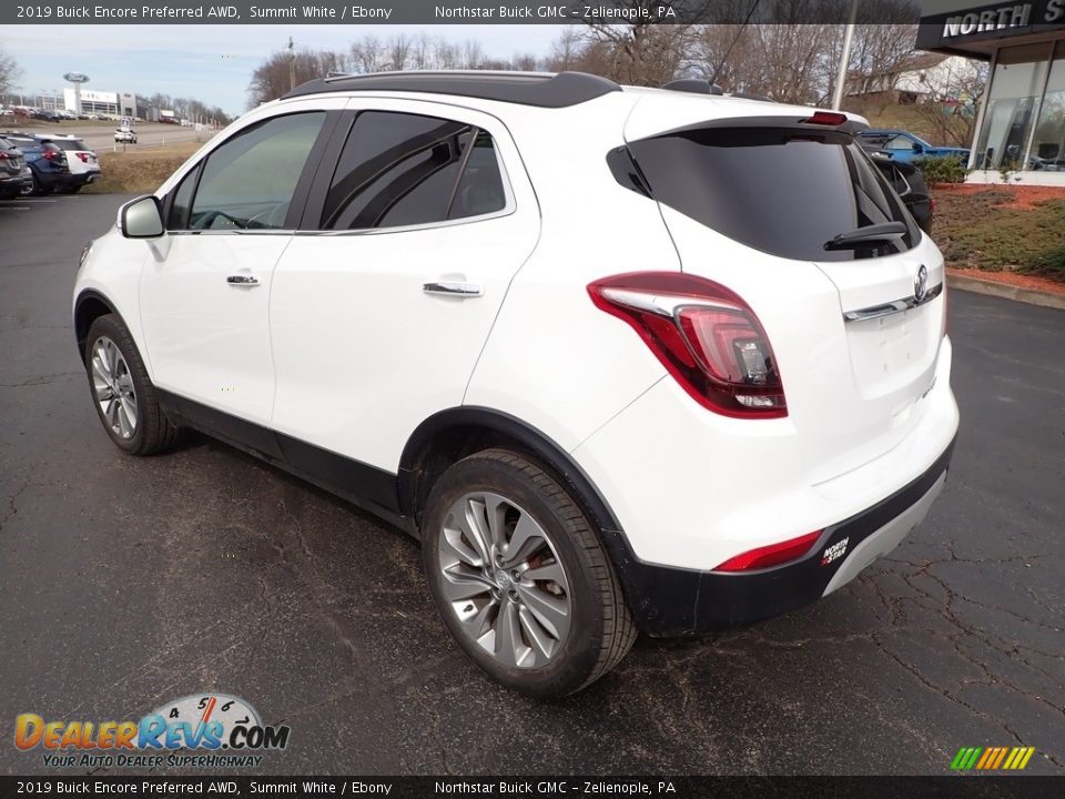 2019 Buick Encore Preferred AWD Summit White / Ebony Photo #3
