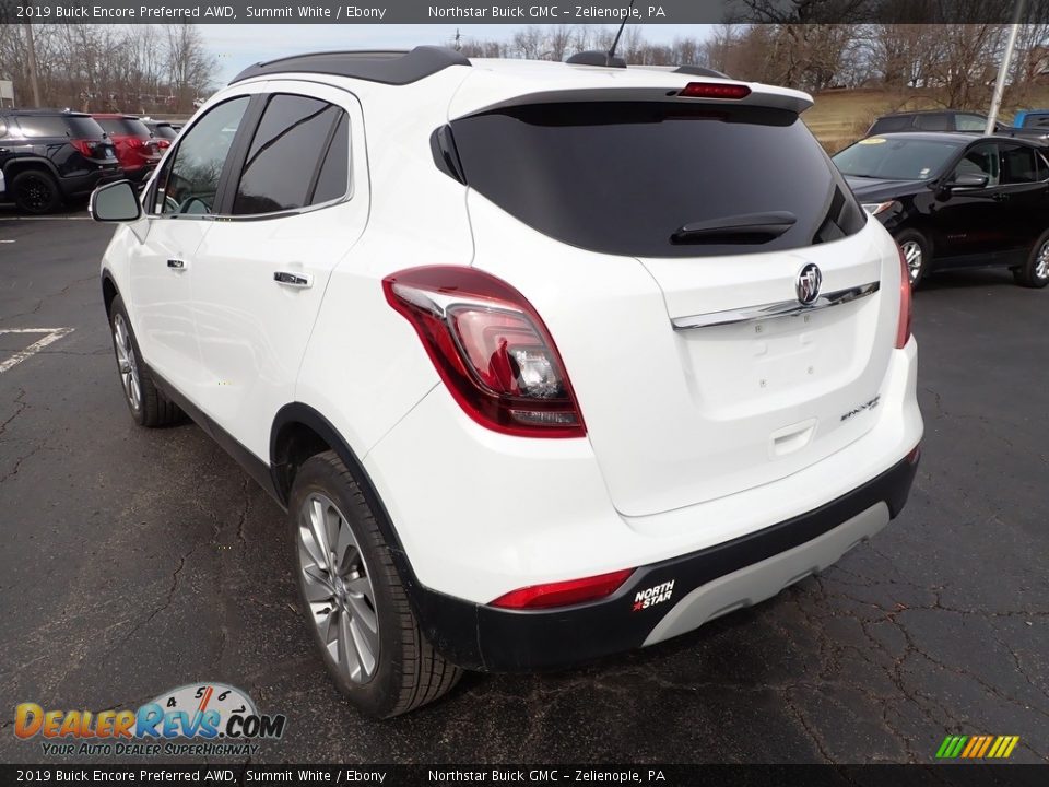 2019 Buick Encore Preferred AWD Summit White / Ebony Photo #4