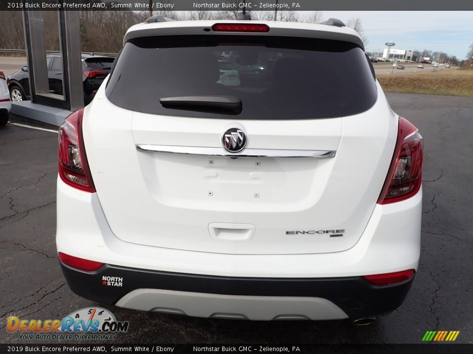 2019 Buick Encore Preferred AWD Summit White / Ebony Photo #5