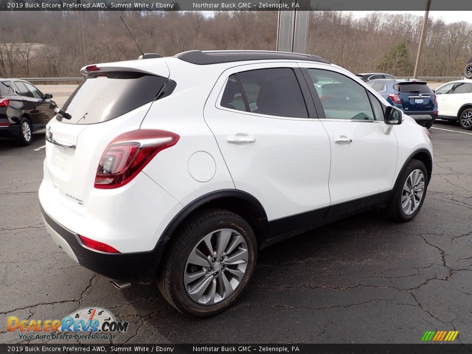 2019 Buick Encore Preferred AWD Summit White / Ebony Photo #7