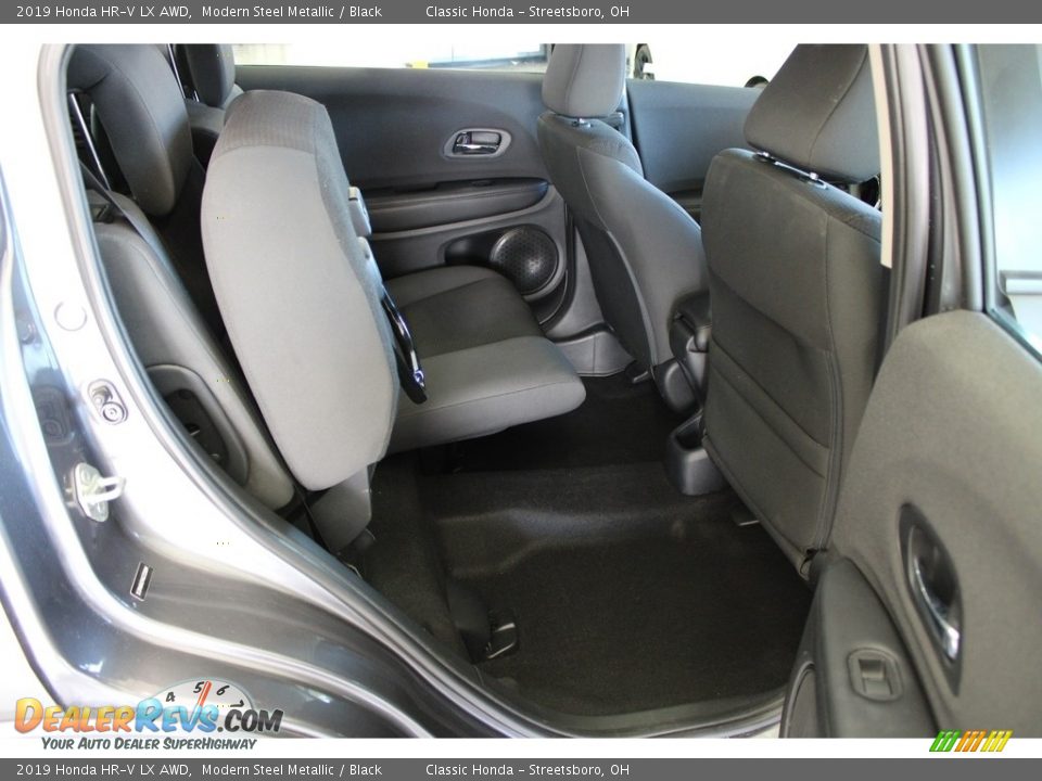 2019 Honda HR-V LX AWD Modern Steel Metallic / Black Photo #34