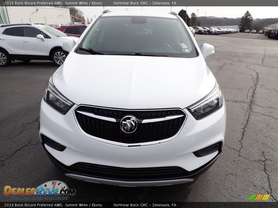 2019 Buick Encore Preferred AWD Summit White / Ebony Photo #11
