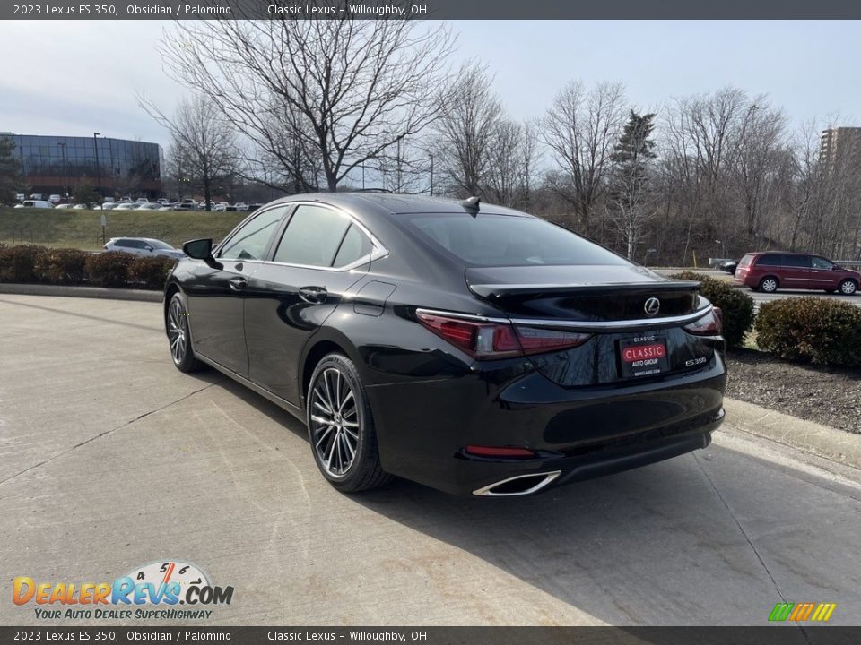 2023 Lexus ES 350 Obsidian / Palomino Photo #4