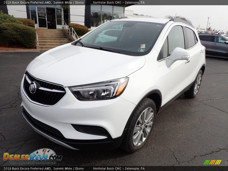2019 Buick Encore Preferred AWD Summit White / Ebony Photo #12