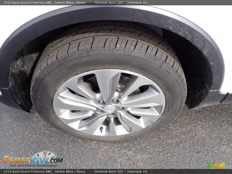 2019 Buick Encore Preferred AWD Summit White / Ebony Photo #13