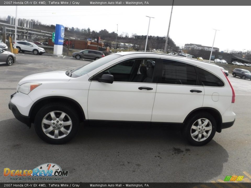 2007 Honda CR-V EX 4WD Taffeta White / Gray Photo #7