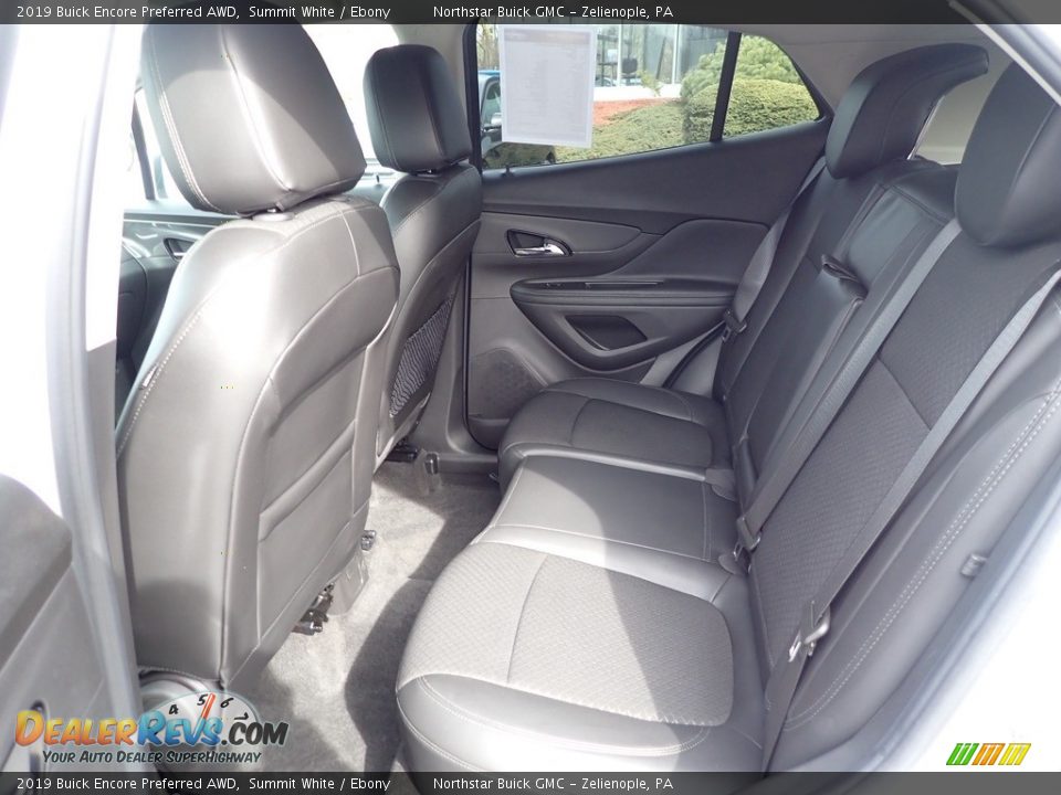 2019 Buick Encore Preferred AWD Summit White / Ebony Photo #18