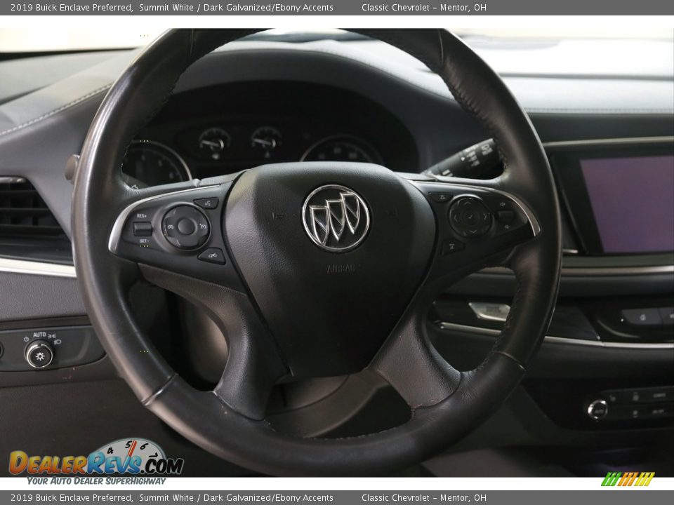 2019 Buick Enclave Preferred Summit White / Dark Galvanized/Ebony Accents Photo #7