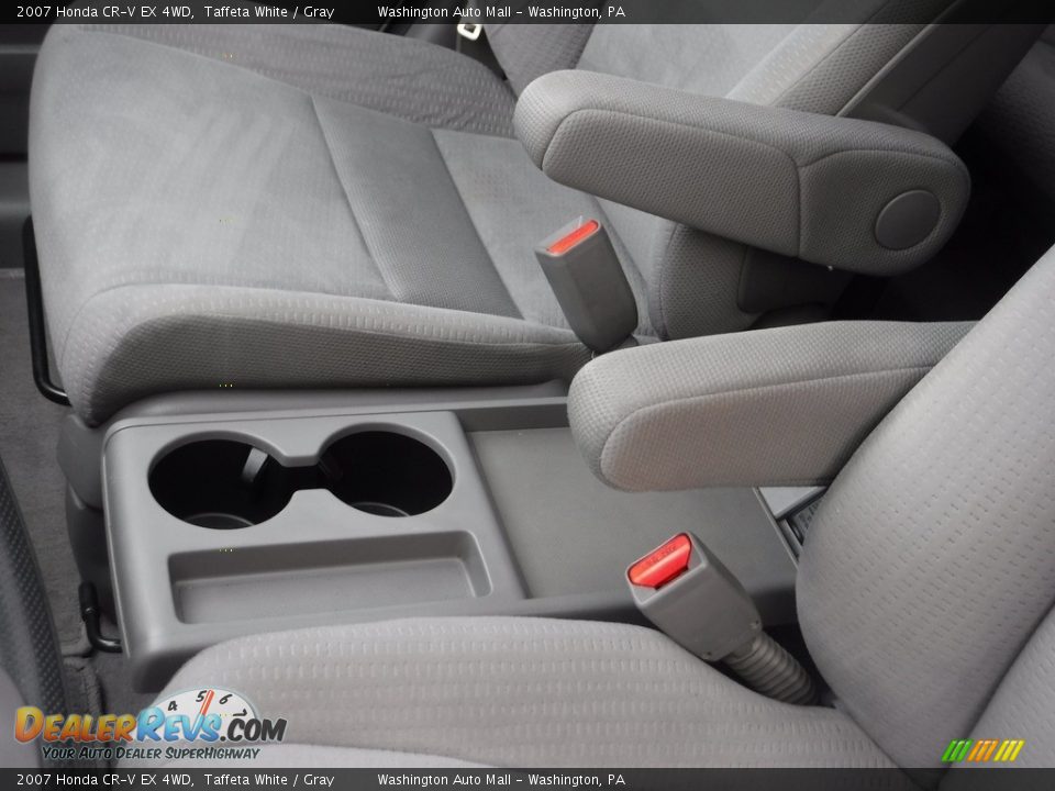2007 Honda CR-V EX 4WD Taffeta White / Gray Photo #18