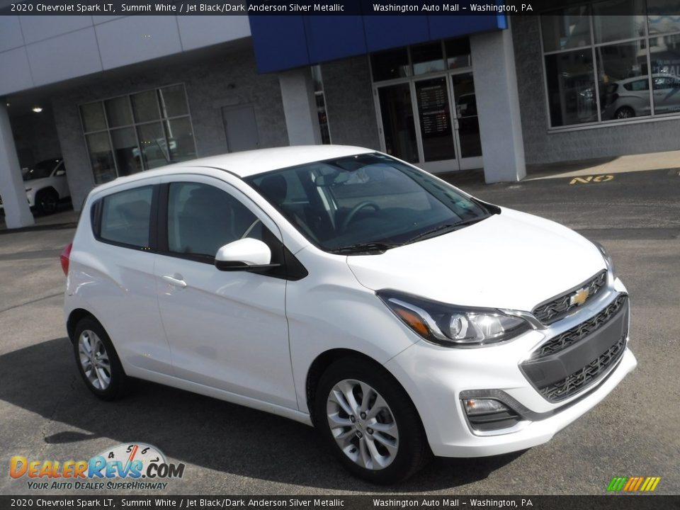 2020 Chevrolet Spark LT Summit White / Jet Black/Dark Anderson Silver Metallic Photo #1