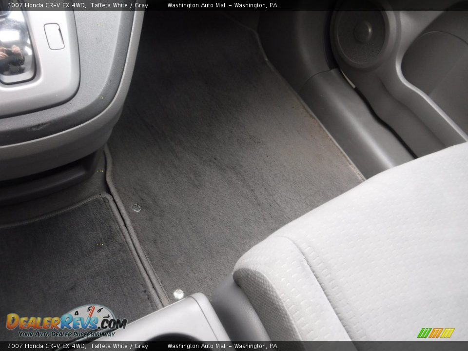 2007 Honda CR-V EX 4WD Taffeta White / Gray Photo #25