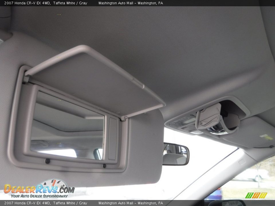 2007 Honda CR-V EX 4WD Taffeta White / Gray Photo #27