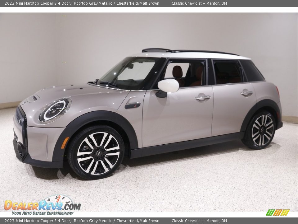 Rooftop Gray Metallic 2023 Mini Hardtop Cooper S 4 Door Photo #3