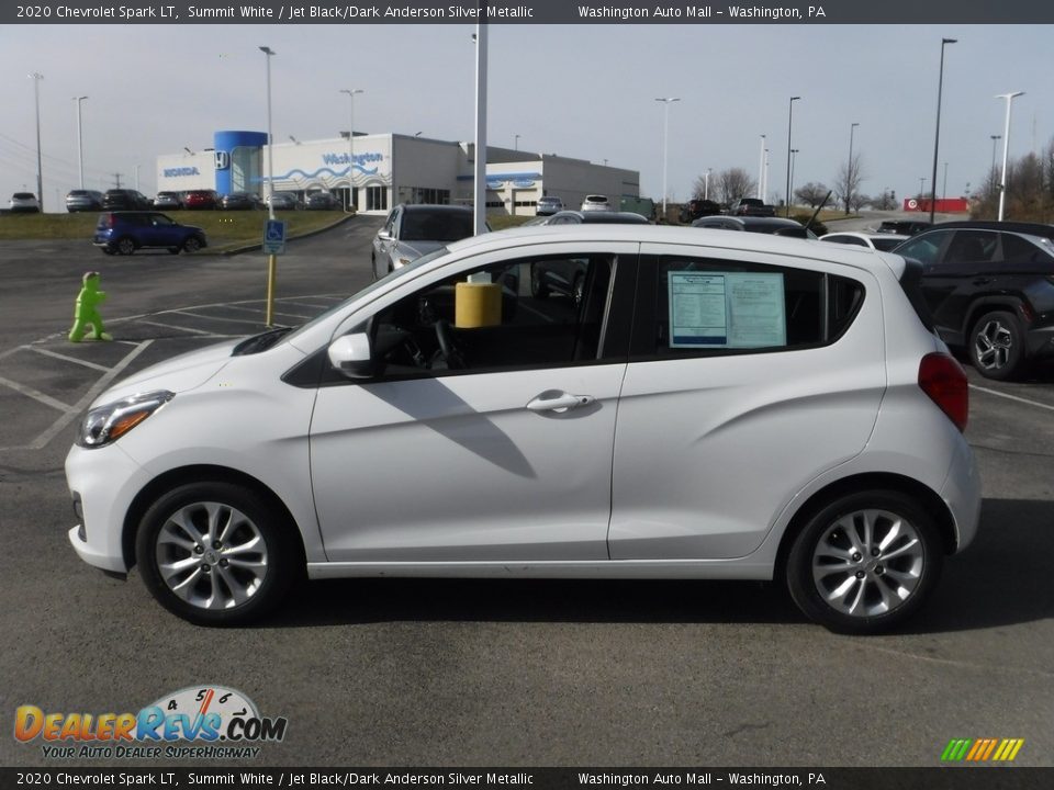 2020 Chevrolet Spark LT Summit White / Jet Black/Dark Anderson Silver Metallic Photo #6